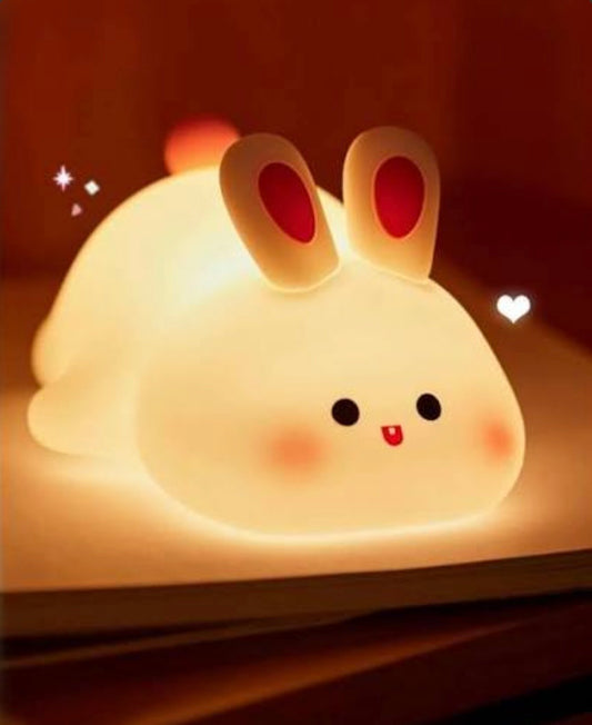 silicon rabbit lamp