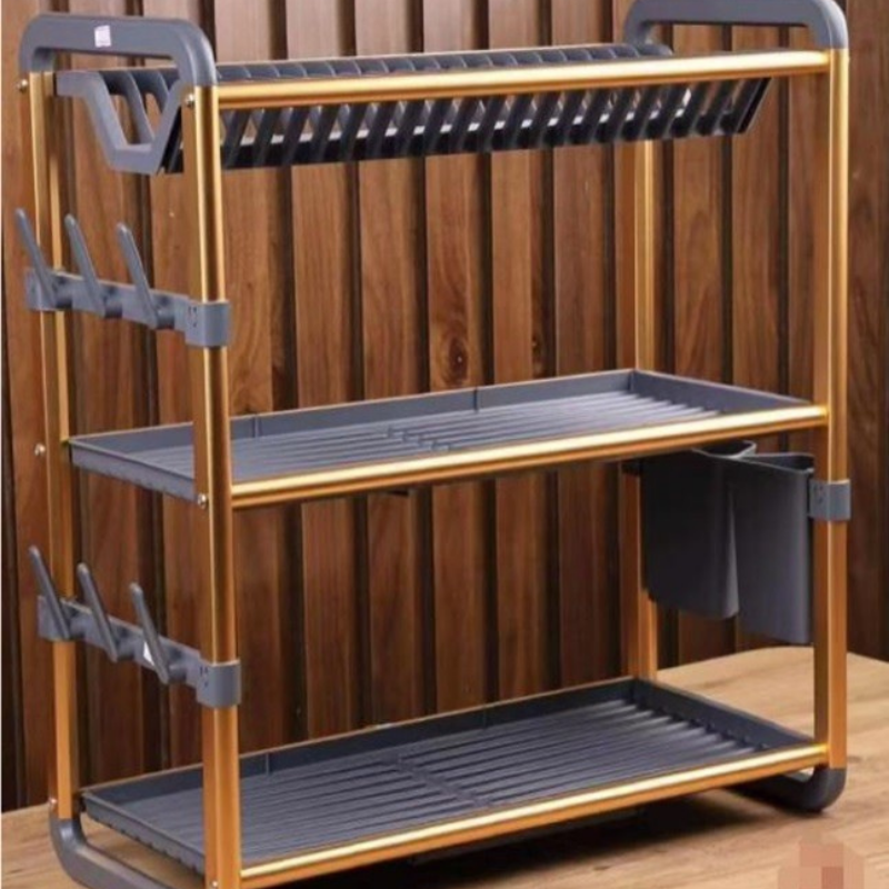 3 Tier dish drying rack