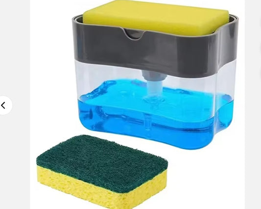 Soap dispenser with free Sponge