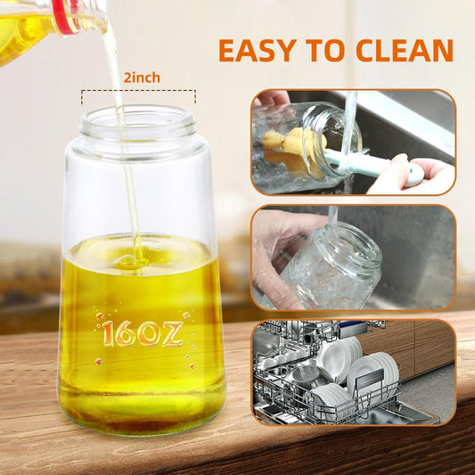 Sprayable & Pourable Oil Bottle