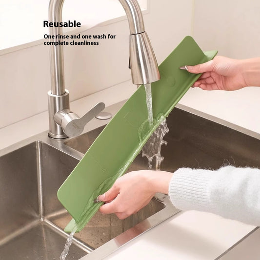 Silicon Sink Baffle Splash Guard