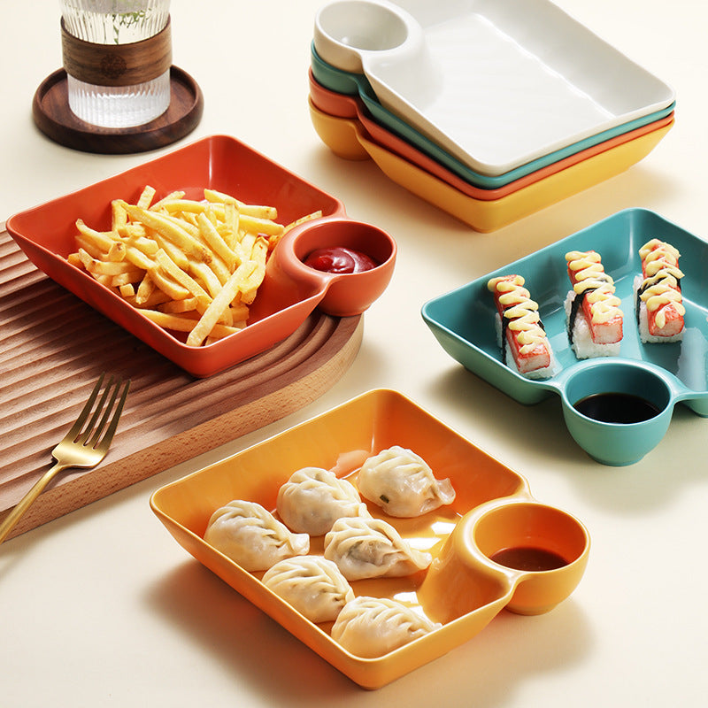 4 pieces Food Snack Dish