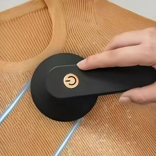 Rechargeable lint remover machine