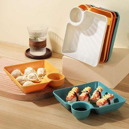 4 pieces Food Snack Dish