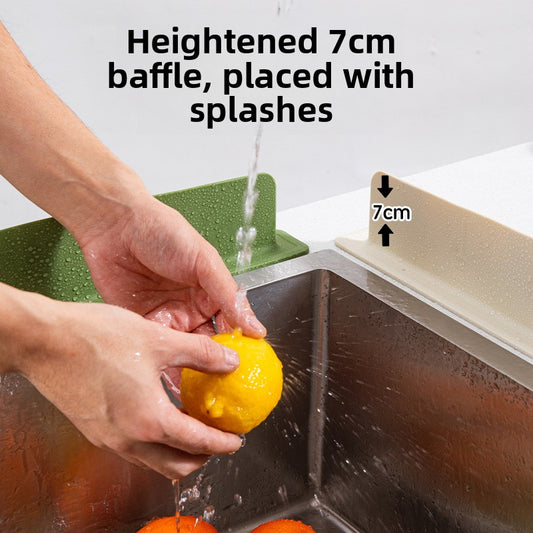 Silicon Sink Baffle Splash Guard