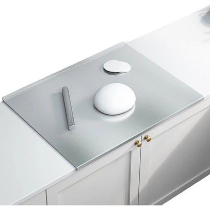 Stainless steel cutting board