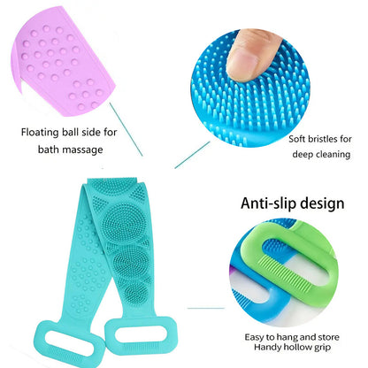 Silicone Soft Back Scrubber Brush