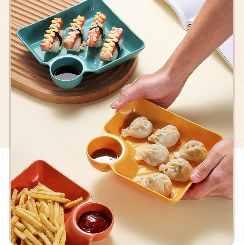 4 pieces Food Snack Dish