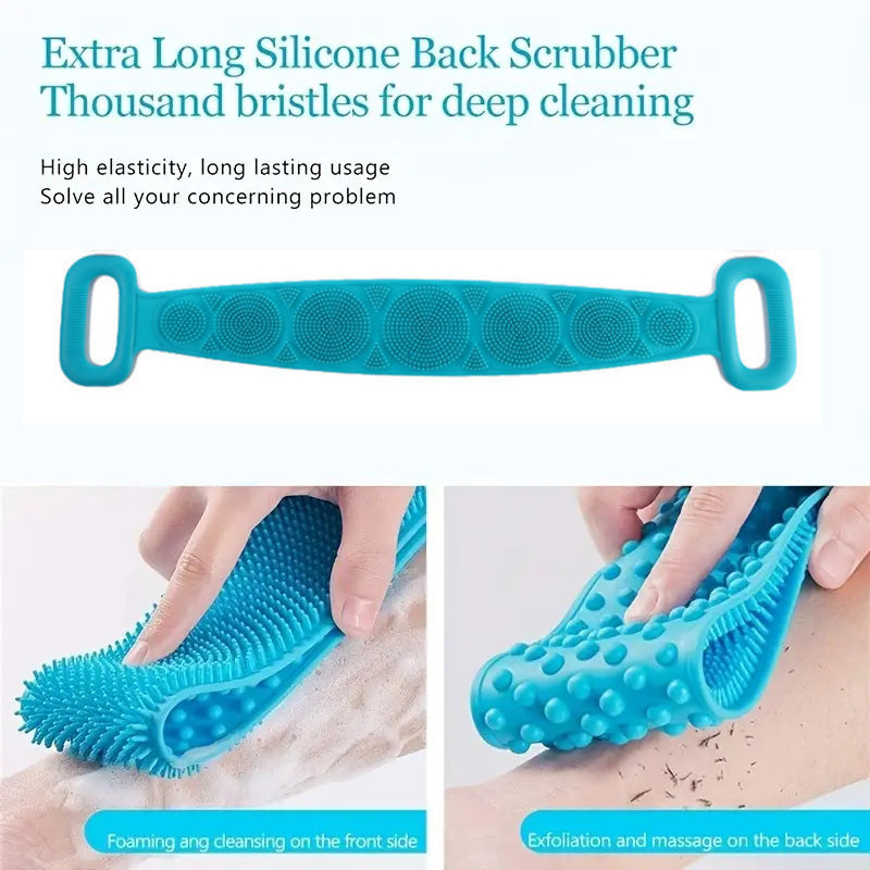 Silicone Soft Back Scrubber Brush