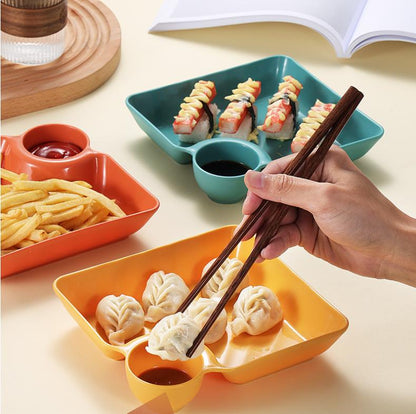 4 pieces Food Snack Dish