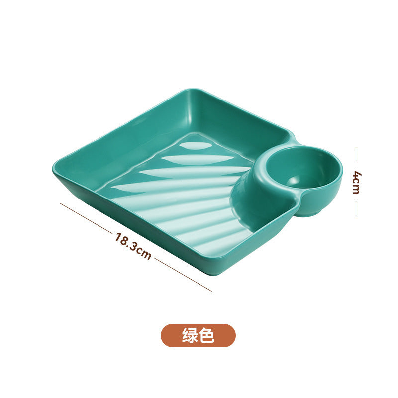 4 pieces Food Snack Dish