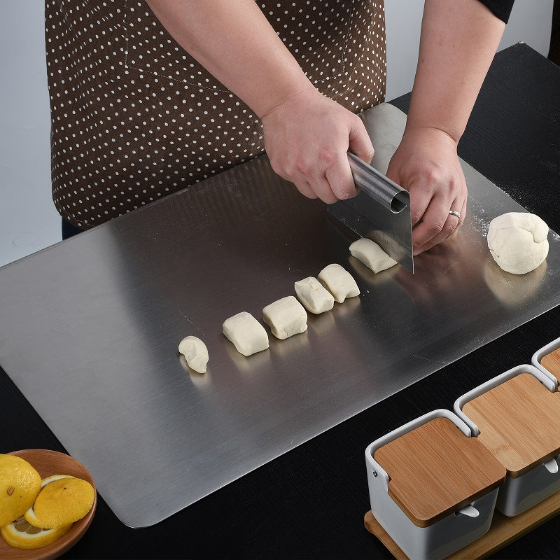 Stainless steel cutting board