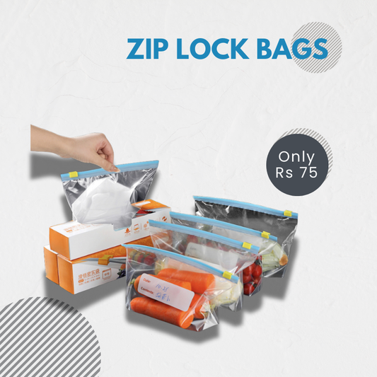 Ziplock freezer bags