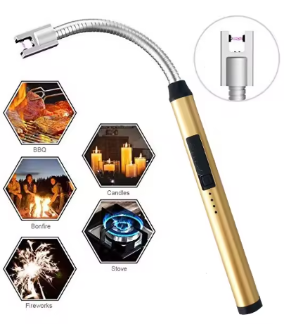 Rechargeable electric arc lighter