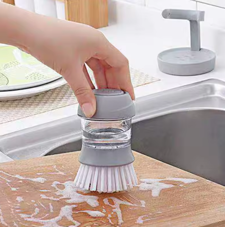 Cleaning pot brush