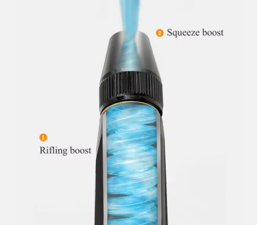 High pressure water nozzle
