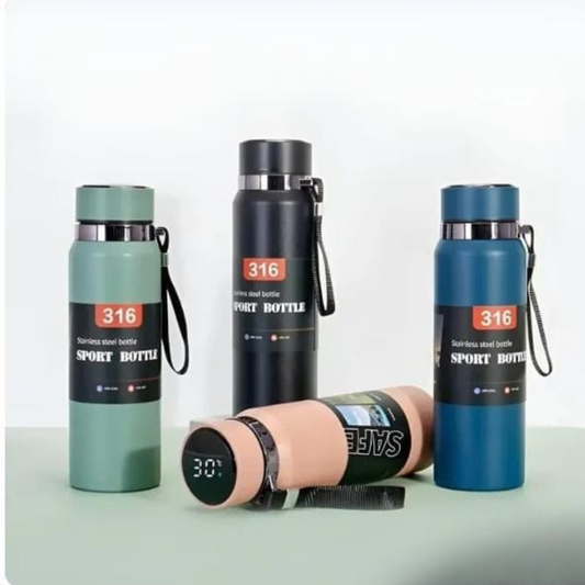 Temperature vaccum sport bottle