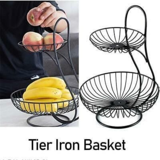 2 layer fruit basket