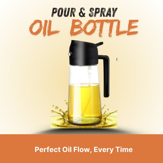 Sprayable & Pourable Oil Bottle