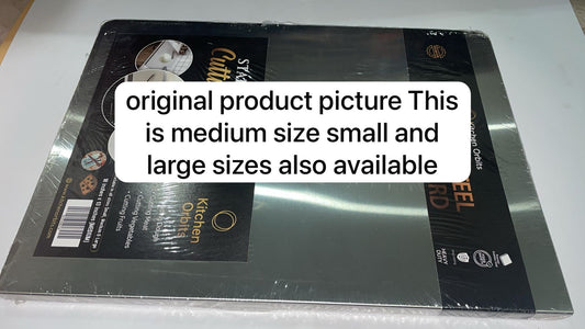 Stainless steel cutting board